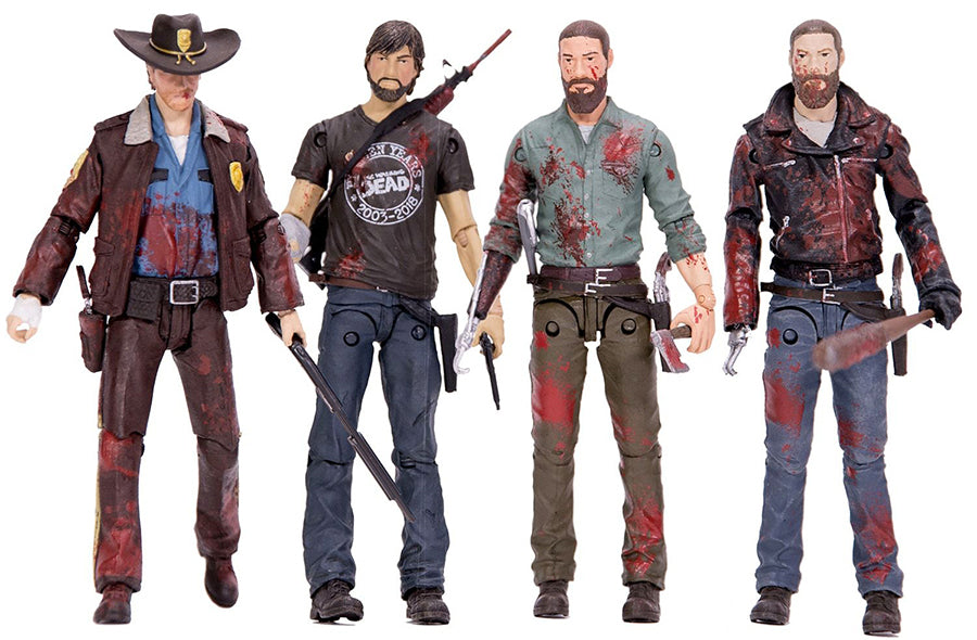 Walking dead deals figures 2018