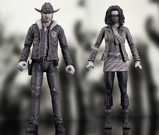 Pre-order October 2024 Diamond Select The Walking Dead (Comic Series 1) Action Figure Set