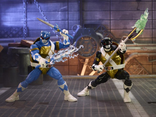 Power Rangers X Teenage Mutant Ninja Turtles Lightning Collection Morphed Donatello and Leonardo