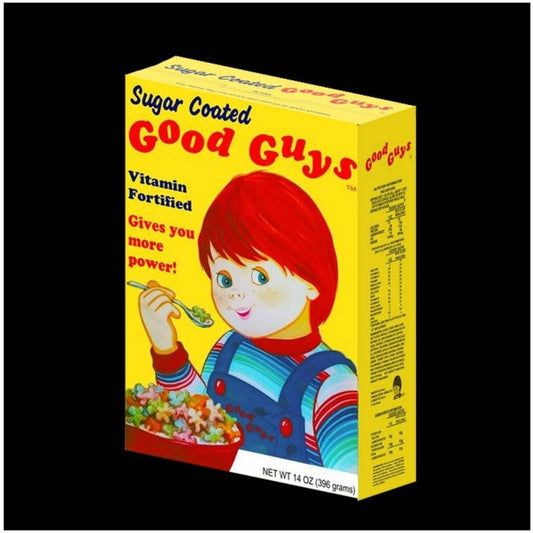 Child's Play 2 - Good Guys Cereal Box