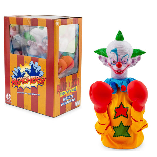 Pre-order November Killer Klowns Shorty - Horror Reachers 13-Inch Boxing Puppet