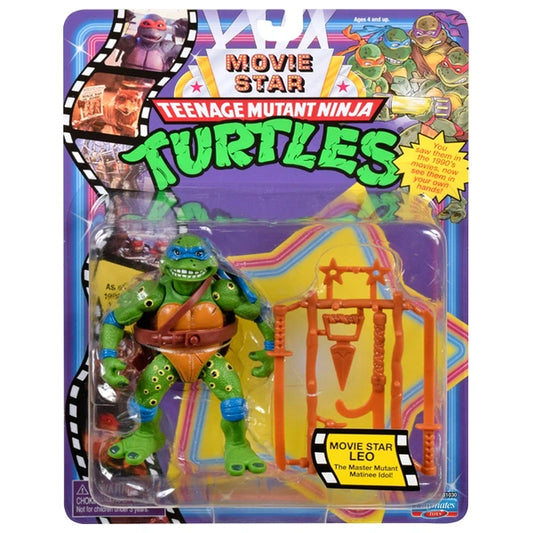 Teenage Mutant Ninja Turtles Classic 1991 Movie Star Turtle Leonardo