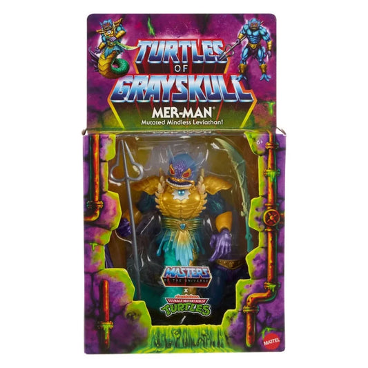 MOTU x TMNT Turtles of Grayskull Deluxe Mer-Man Action Figure