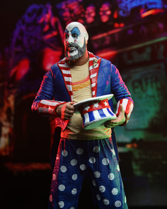 NECA House of 1000 Corpses – Captain Spaulding (Tailcoat) 20th Anniversary 7″ Action Figure