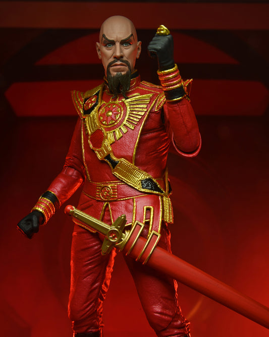 Flash Gordon (1980)

7” Scale Action Figure – Ultimate Ming (Red Military Outfit)