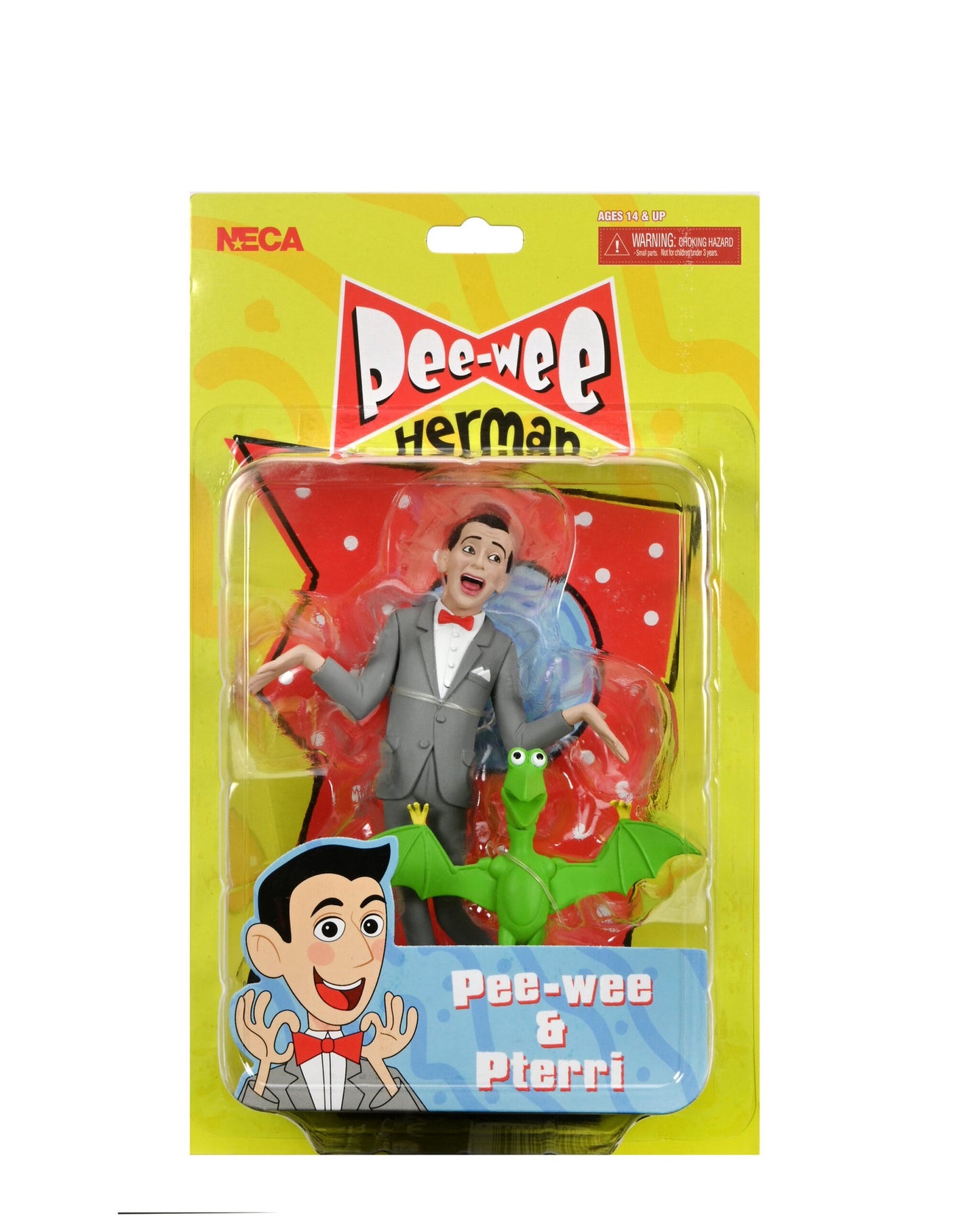 NECA Peewee Herman: Toony Classics Action Figure