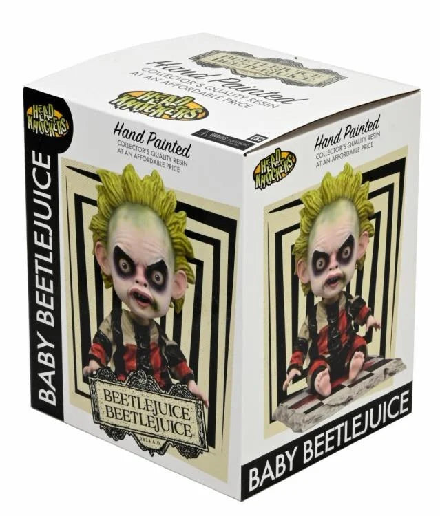 Pre-order January 2025 Beetlejuice Beetlejuice Baby Beetlejuice Head Knocker