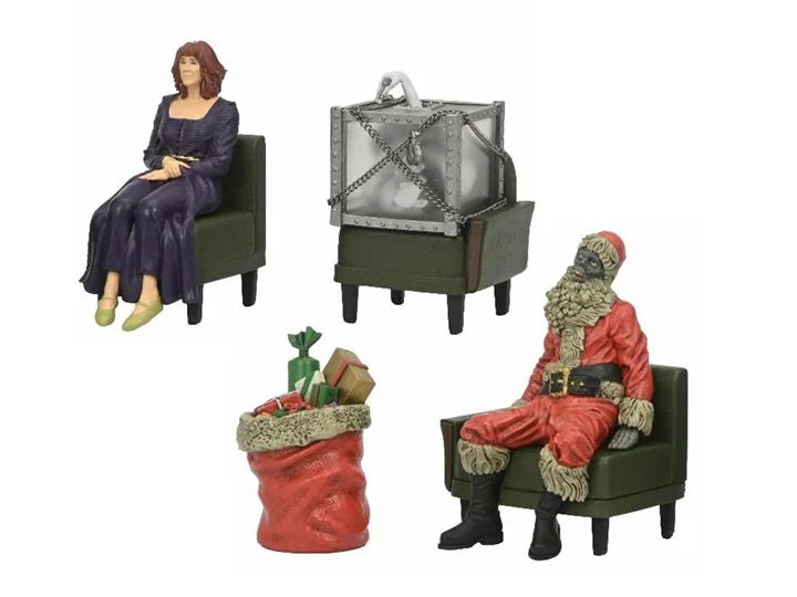 Pre-order January 2025 Beetlejuice, Beetlejuice Waiting Room 1 4-Piece Figure Set