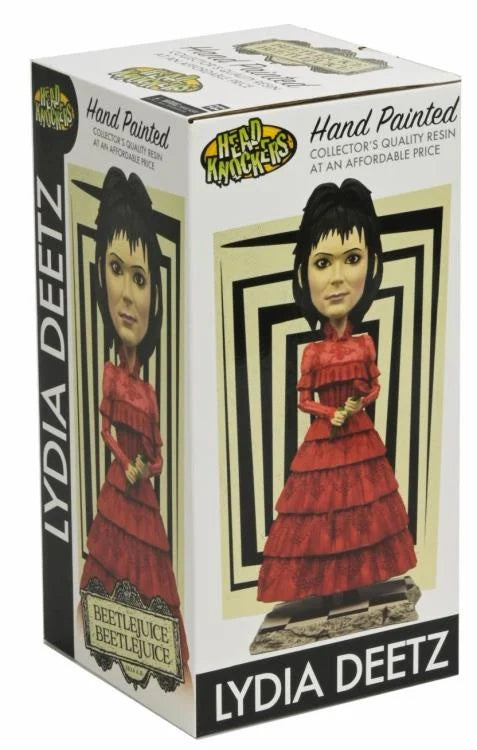 Pre-order January 2025 Beetlejuice Beetlejuice Lydia Deetz (Wedding) Head Knocker