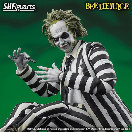 Pre-order August 2025 S.H.Figuarts Beetlejuice Action Figure