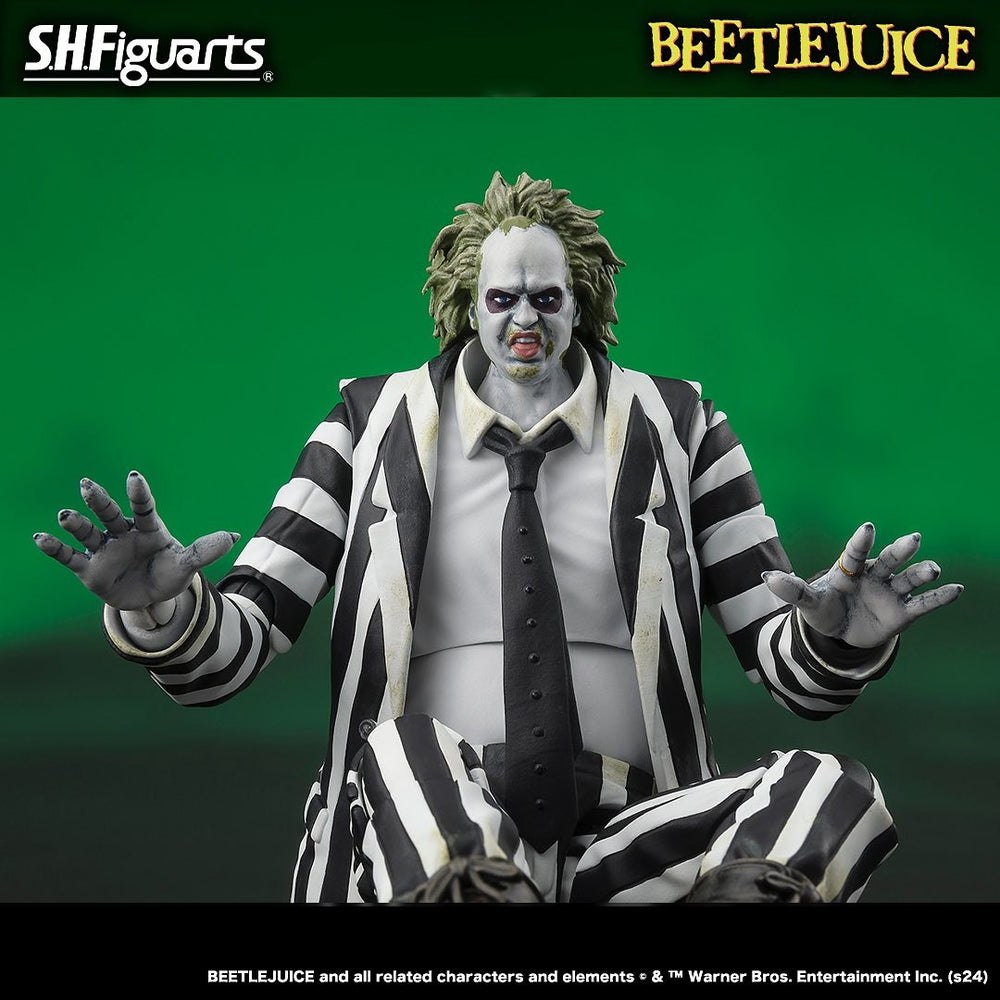 Pre-order August 2025 S.H.Figuarts Beetlejuice Action Figure