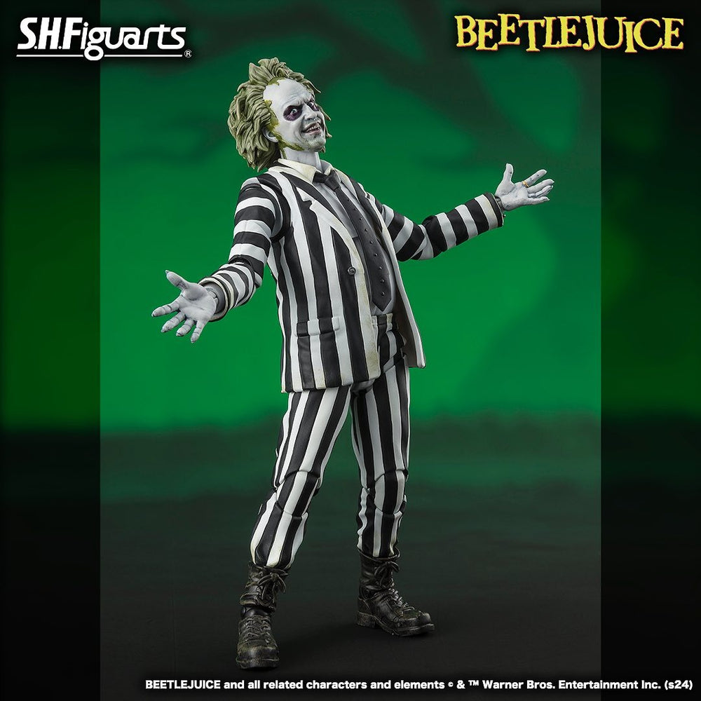 Pre-order August 2025 S.H.Figuarts Beetlejuice Action Figure