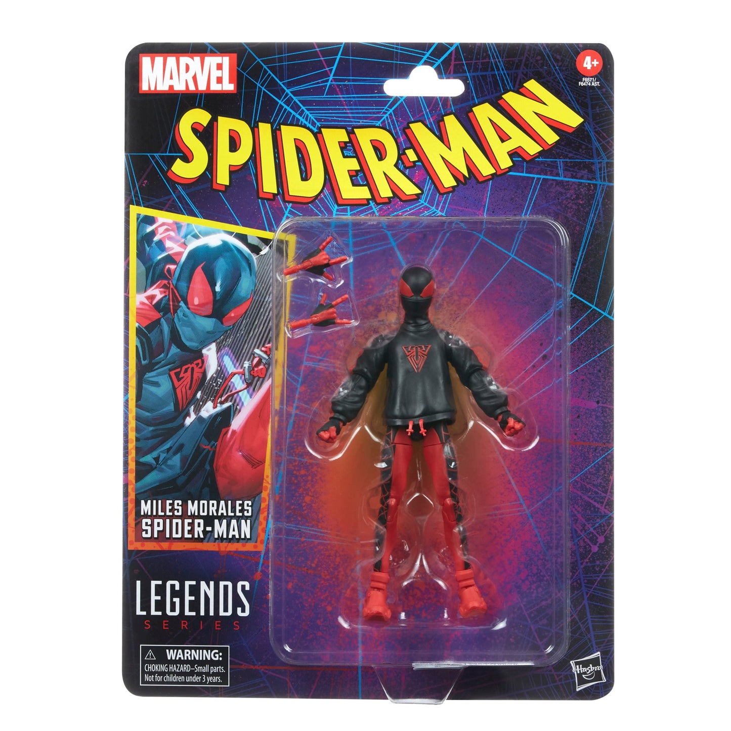 Hasbro Marvel Legends Series Miles Morales Spider-Ma