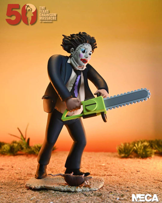Pre-order July 2024 The Texas Chainsaw Massacre Toony Terrors Pretty Woman Leatherface (50th Anniversary)