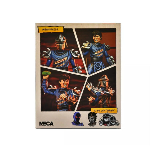 NECA Teenage Mutant Ninja Turtles Mirage Comics 'Battle-Damaged' Shredder