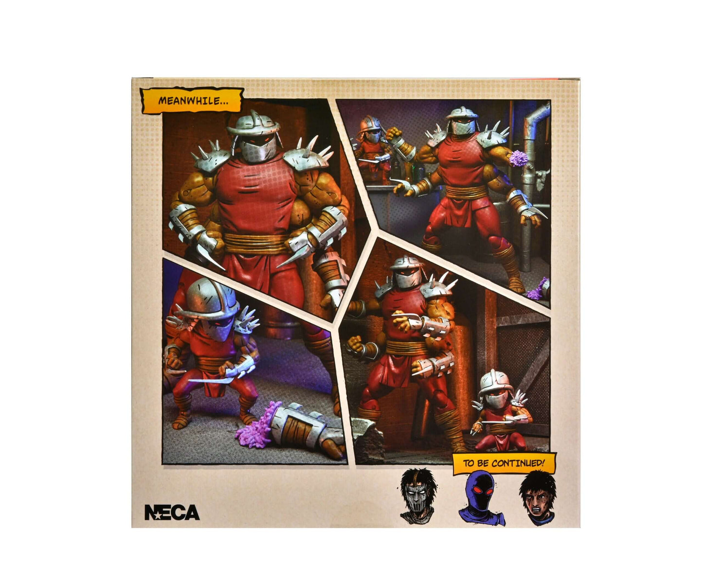 Pre-order June/July 2023 NECA Teenage Mutant Ninja Turtles Shredder Clone & Mini Shredder Mirage Comics 