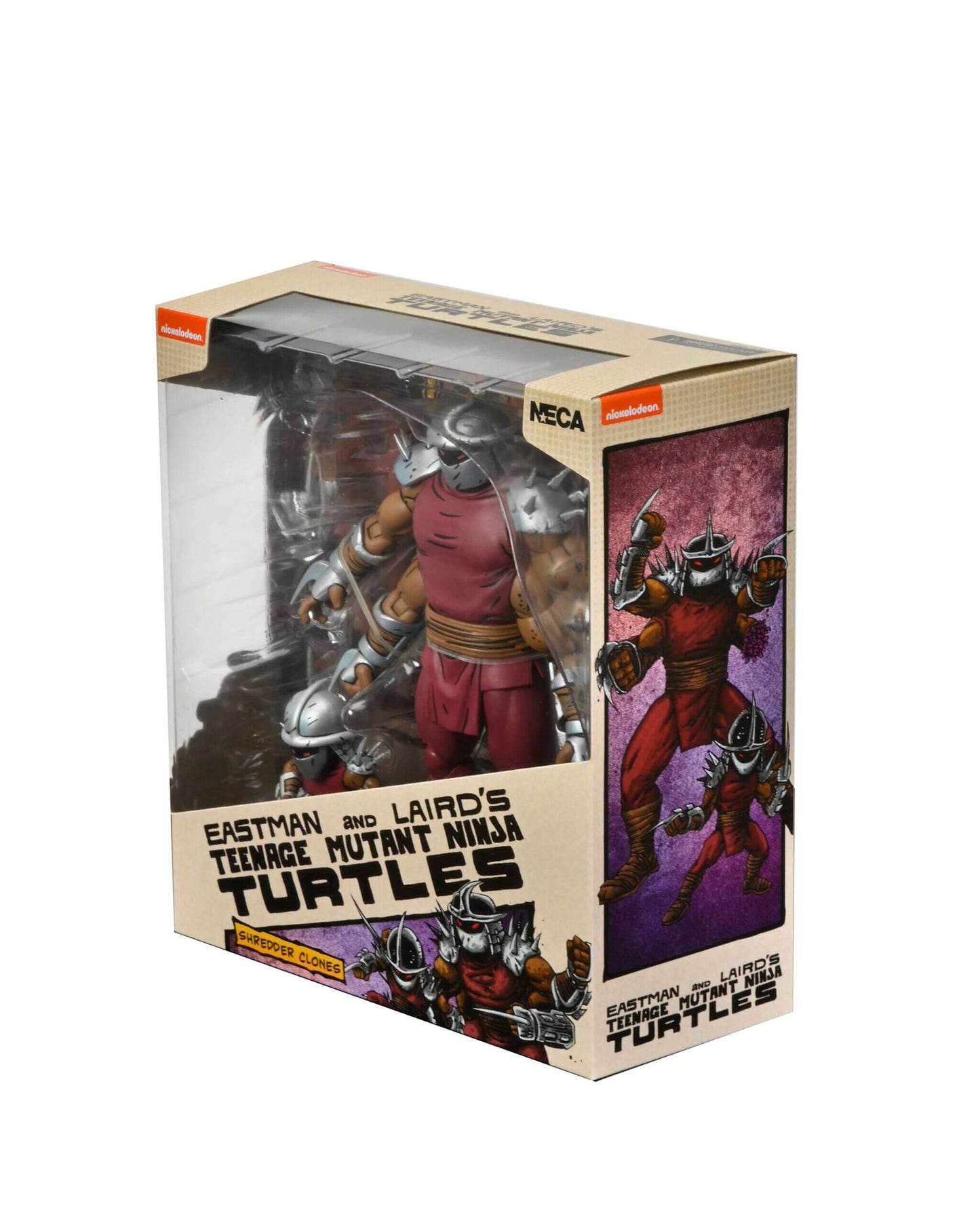 Pre-order June/July 2023 NECA Teenage Mutant Ninja Turtles Shredder Clone & Mini Shredder Mirage Comics 