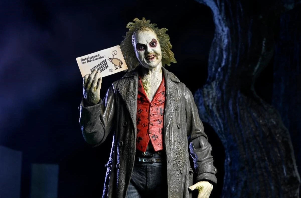 Pre-order Feb/March 2025 NECA Ultimate Beetlejuice: Tour Guide the Bio-Exorcist