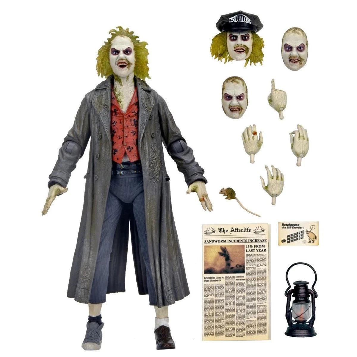 Pre-order Feb/March 2025 NECA Ultimate Beetlejuice: Tour Guide the Bio-Exorcist