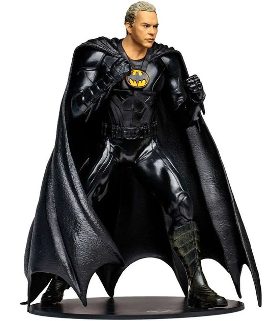 McFarlane Toys DC Multiverse The Flash Movie Batman Unmasked (Michael Keaton) Gold Label 12" Statue