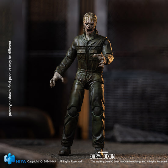 Pre-order June 2025 The Walking Dead Exquisite Mini Action Figure 1/18 Daryl Dixon Dark Eyes Walker 11 cm