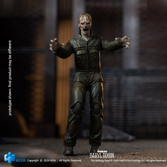 Pre-order June 2025 The Walking Dead Exquisite Mini Action Figure 1/18 Daryl Dixon Dark Eyes Walker 11 cm