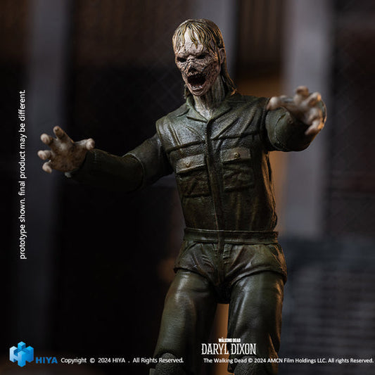 Pre-order June 2025 The Walking Dead Exquisite Mini Action Figure 1/18 Daryl Dixon Dark Eyes Walker 11 cm