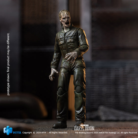 Pre-order June 2025 The Walking Dead Exquisite Mini Action Figure 1/18 Daryl Dixon Dark Eyes Walker 11 cm