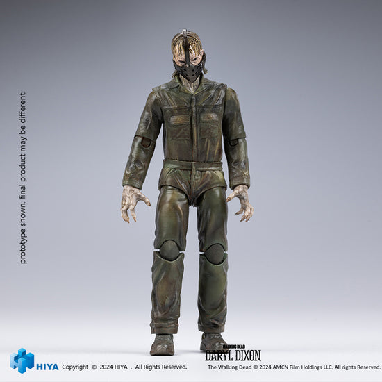 Pre-order June 2025 The Walking Dead Exquisite Mini Action Figure 1/18 Daryl Dixon Dark Eyes Walker 11 cm