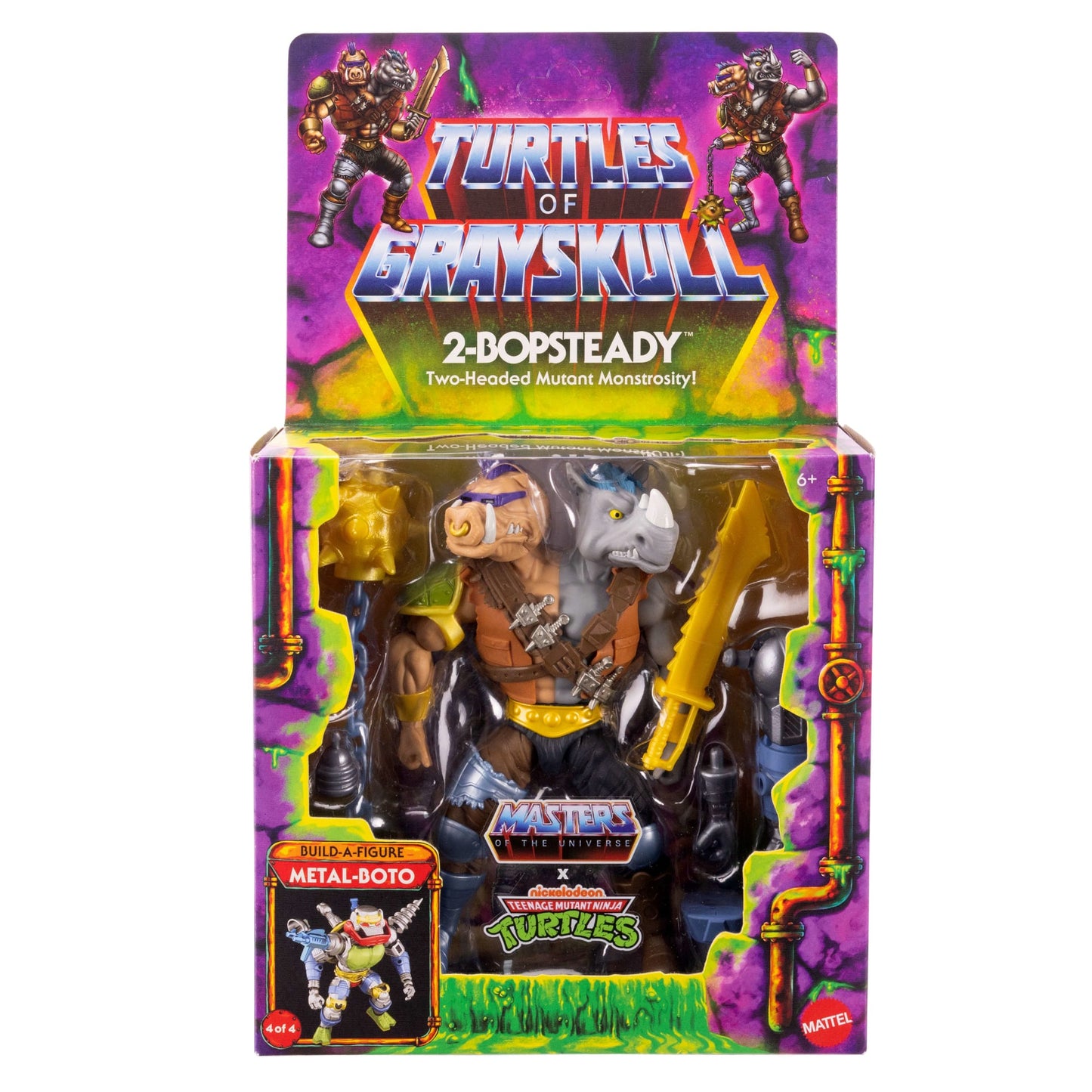 Masters of the Universe Origins Turtles of Grayskull 2-Bopsteady