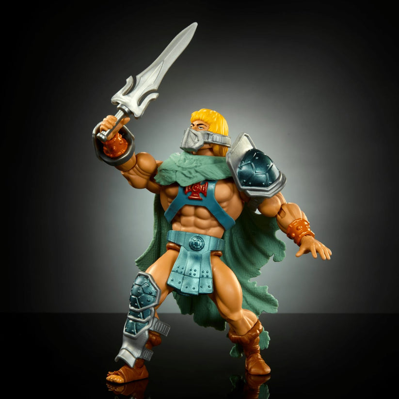 MOTU x TMNT: Turtles of Grayskull Stealth Ninja He-Man Action Figure Origins