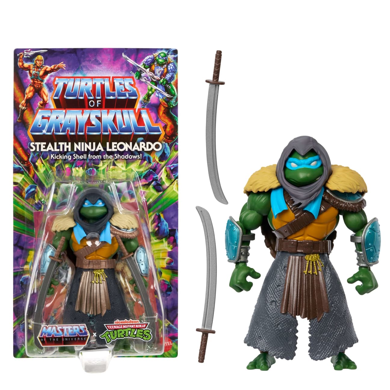 Turtles of Grayskull Stealth Leonardo Action Figure