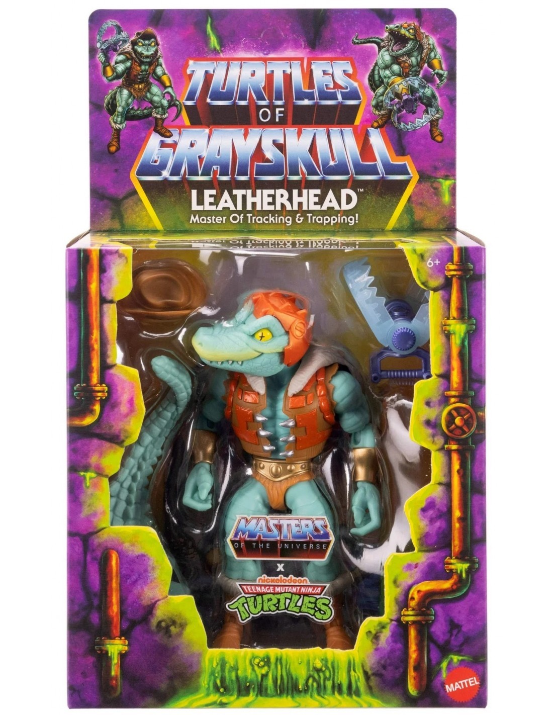 Turtles of Grayskull Leatherhead Deluxe Action Figure