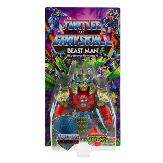 MOTU x TMNT: Turtles of Grayskull Beast Man Action Figure