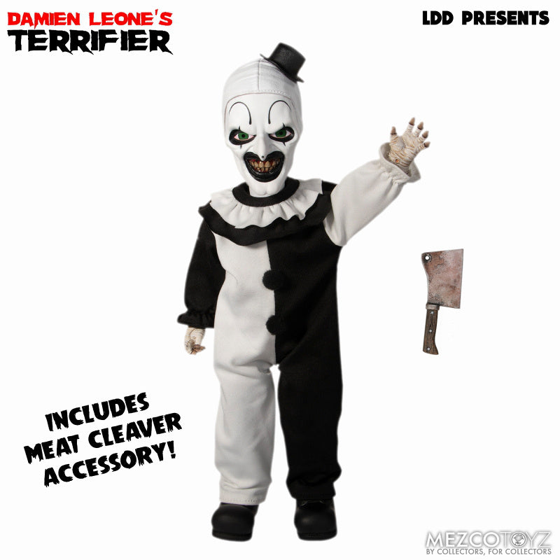 Pre-order November 2024 Mezco Living Dead Dolls - Terrifier: Art the Clown