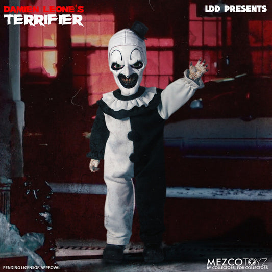 Pre-order November 2024 Mezco Living Dead Dolls - Terrifier: Art the Clown