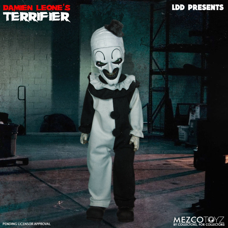 Pre-order November 2024 Mezco Living Dead Dolls - Terrifier: Art the Clown