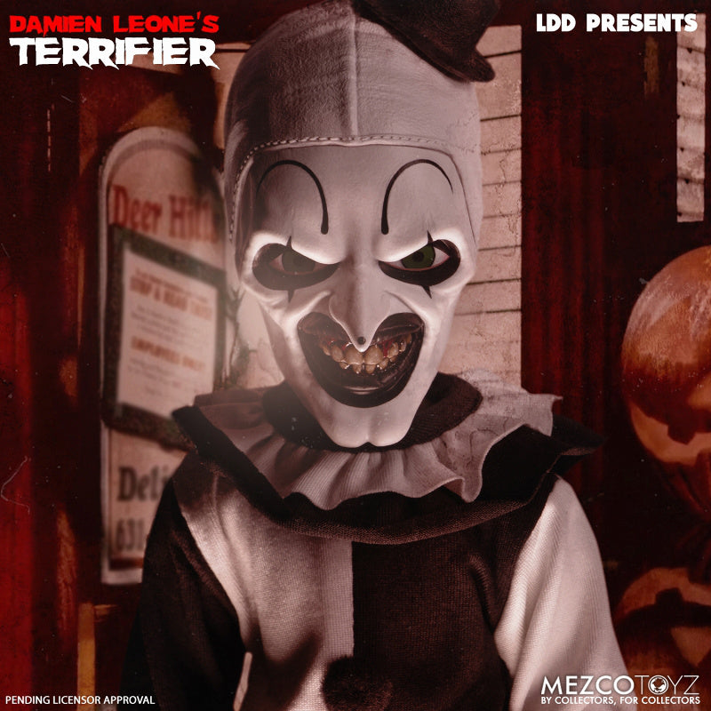 Pre-order November 2024 Mezco Living Dead Dolls - Terrifier: Art the Clown