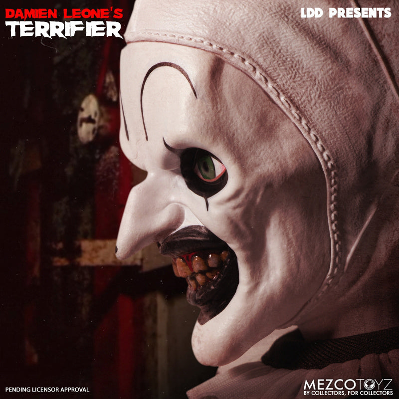 Pre-order November 2024 Mezco Living Dead Dolls - Terrifier: Art the Clown