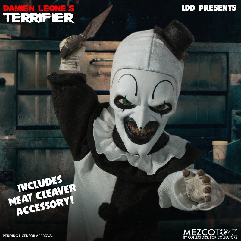 Pre-order November 2024 Mezco Living Dead Dolls - Terrifier: Art the Clown