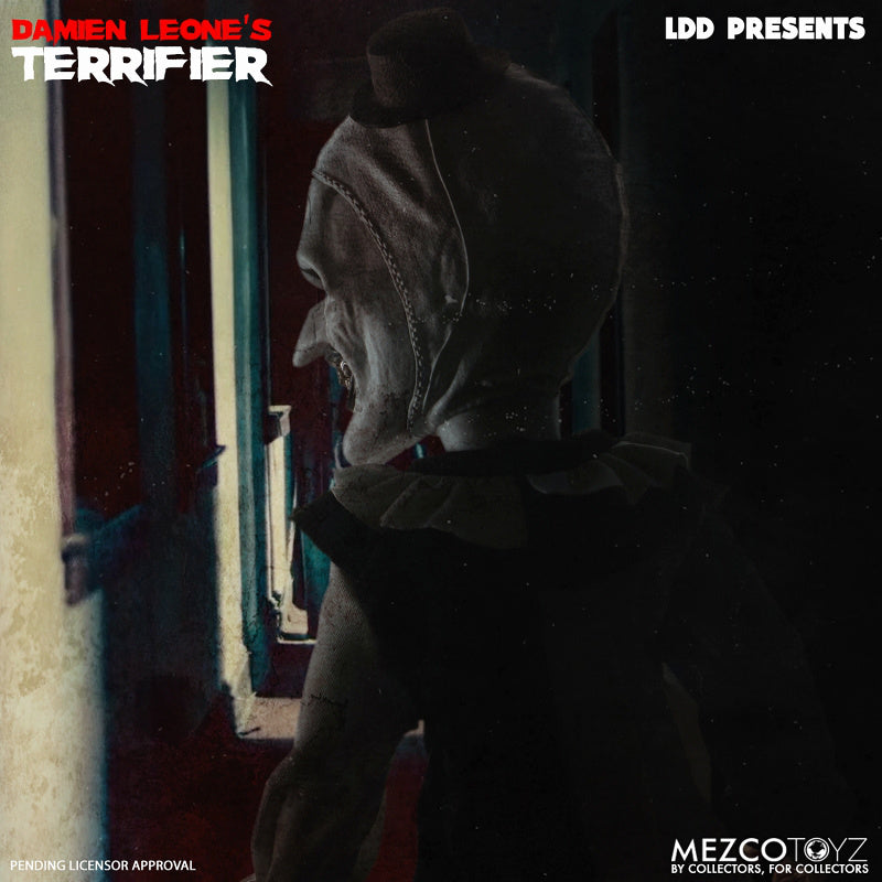 Pre-order November 2024 Mezco Living Dead Dolls - Terrifier: Art the Clown