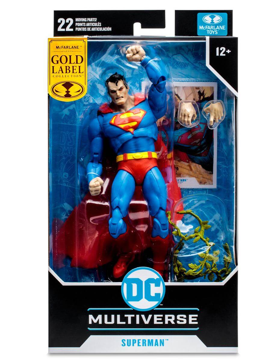 Superman Hush Angry Eyes (Gold Label) Dc Multiverse 7 Inch Action Figure