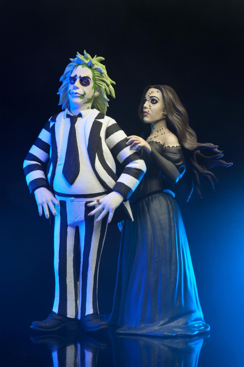 Pre-order April 2025 Beetlejuice 2: Beetlejuice and Delores Toony Terrors 2 Pack - 6"