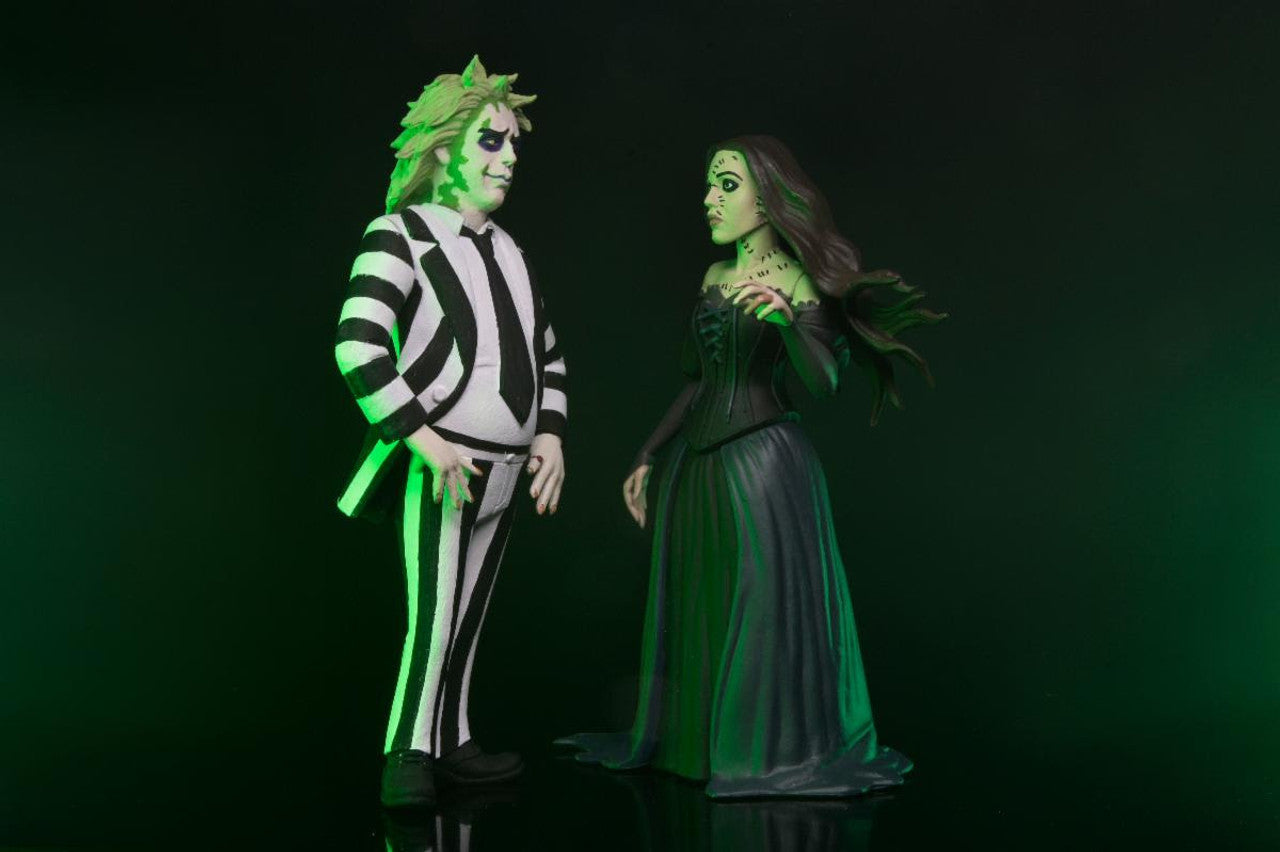 Pre-order April 2025 Beetlejuice 2: Beetlejuice and Delores Toony Terrors 2 Pack - 6"