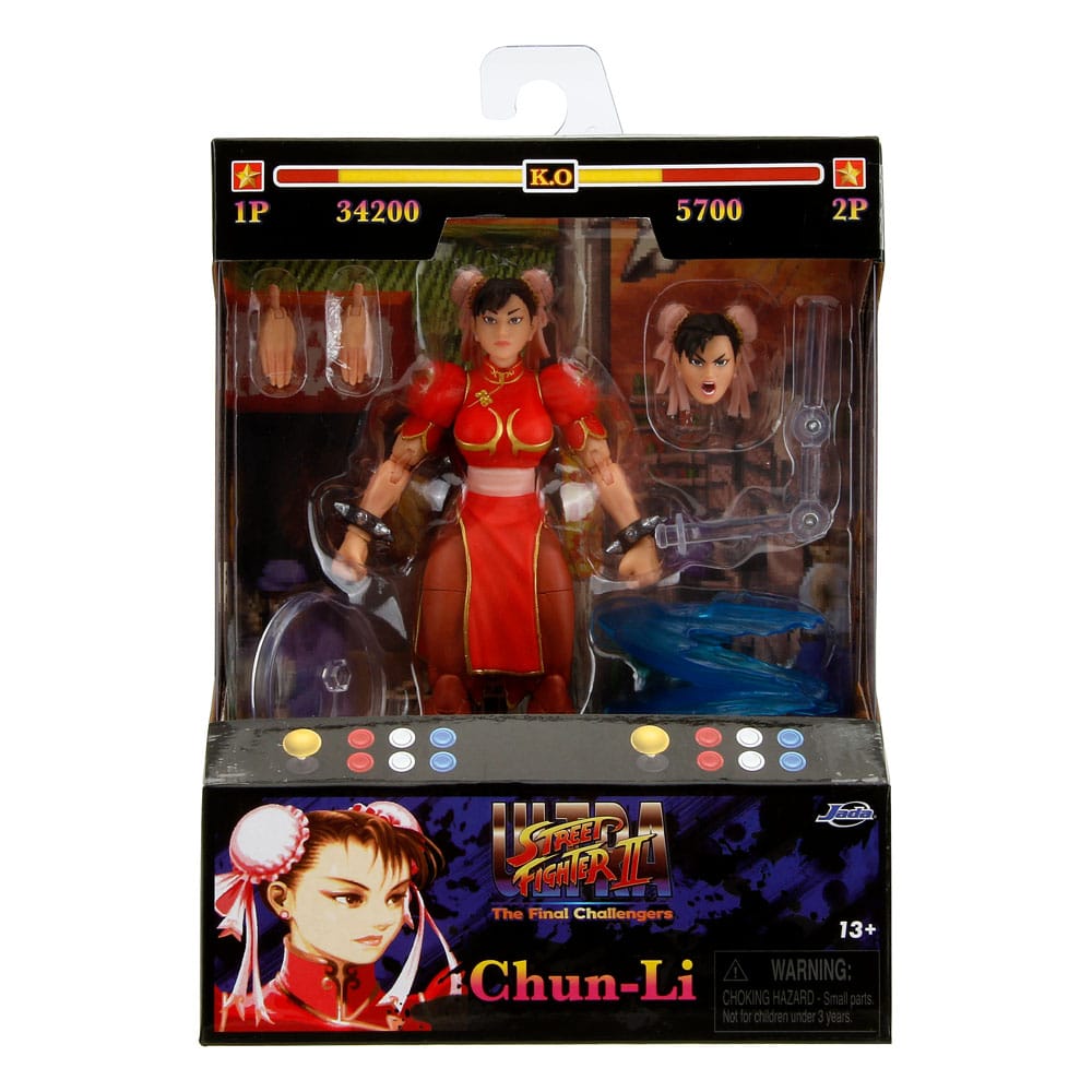 Ultra Street Fighter II: The Final Challengers Chun-Li Player 2 Red Version