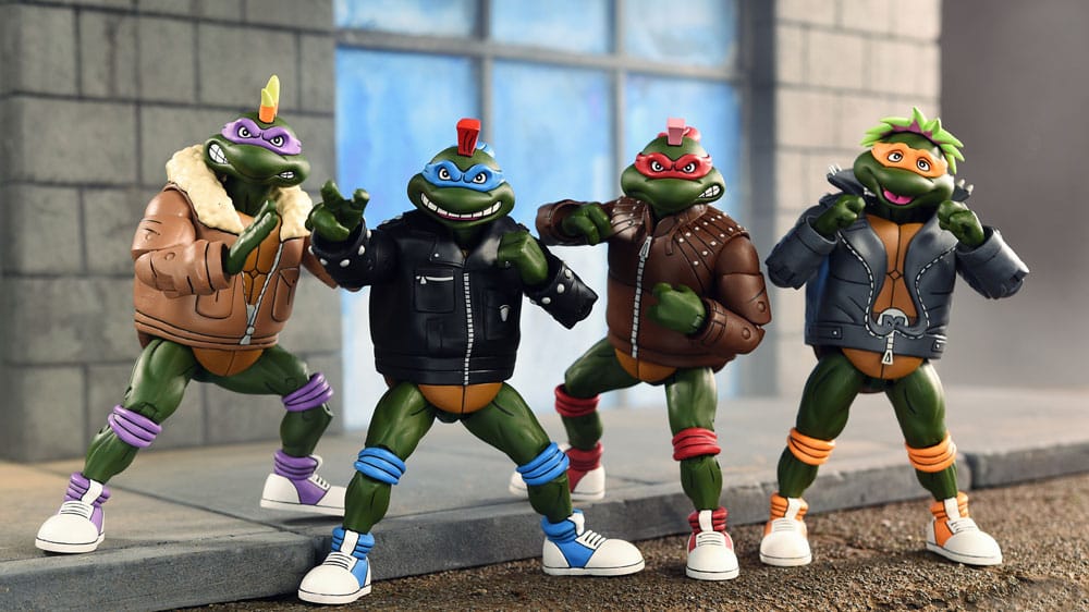 Pre-order November 2024 Teenage Mutant Ninja Turtles (Cartoon) Action Figures 4-Pack Punk Turtles