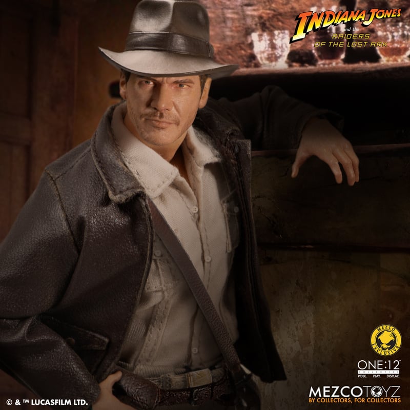 Pre-order July 2024 One:12 Collective Indiana Jones Figure