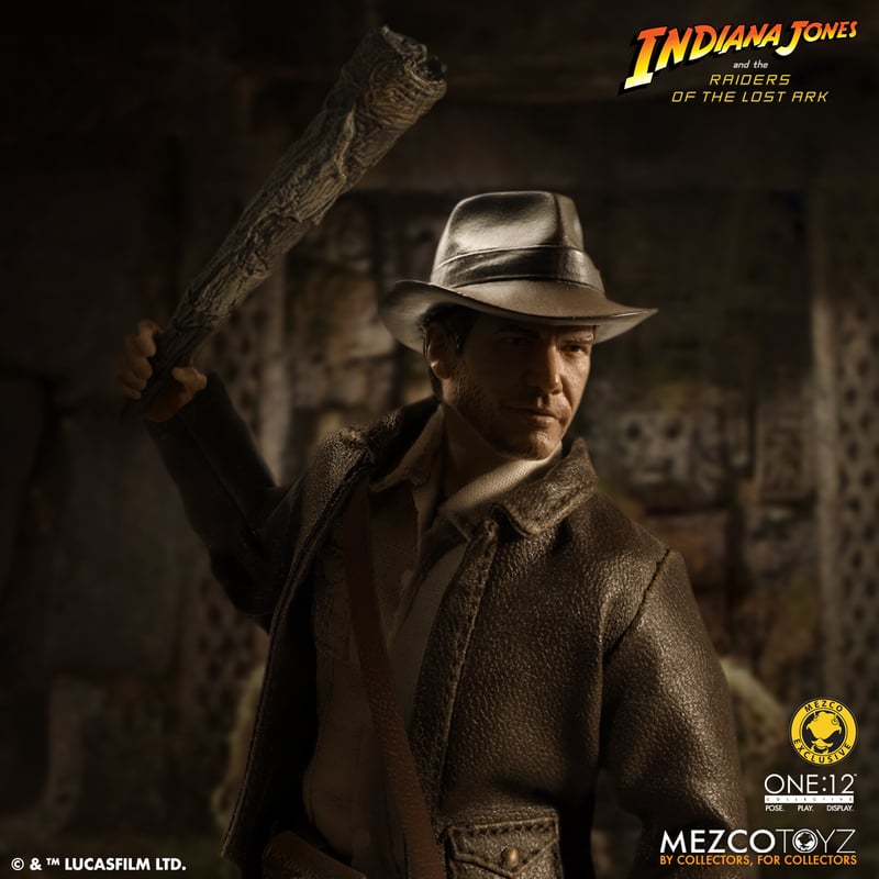 Pre-order July 2024 One:12 Collective Indiana Jones Figure