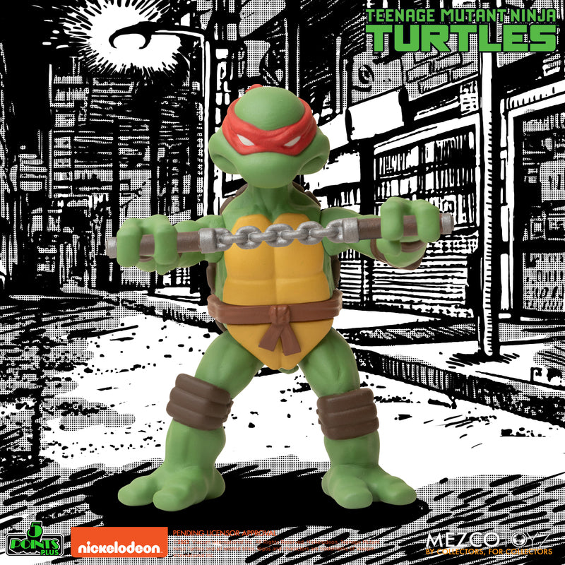 Pre-order June 2024 Mezco 5 POINTS Teenage Mutant Ninja Turtles Deluxe set