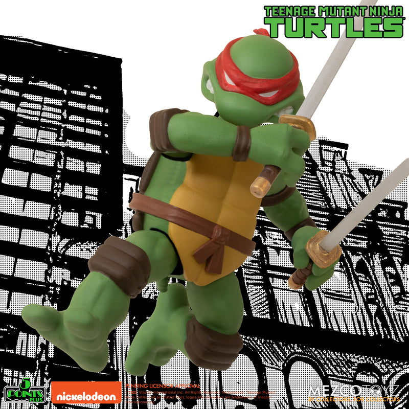 Pre-order June 2024 Mezco 5 POINTS Teenage Mutant Ninja Turtles Deluxe set